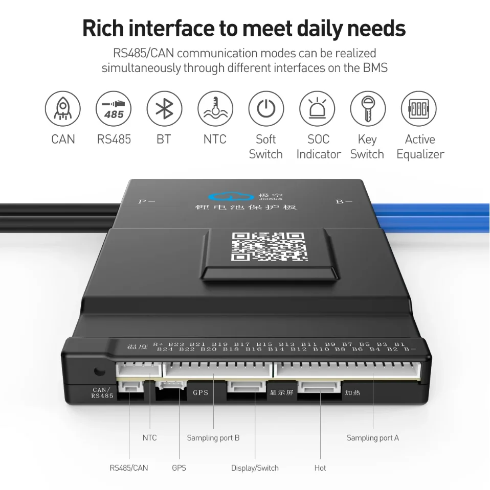 Renewable Energy Is - JIKONG Smart Active Balance BMS for
