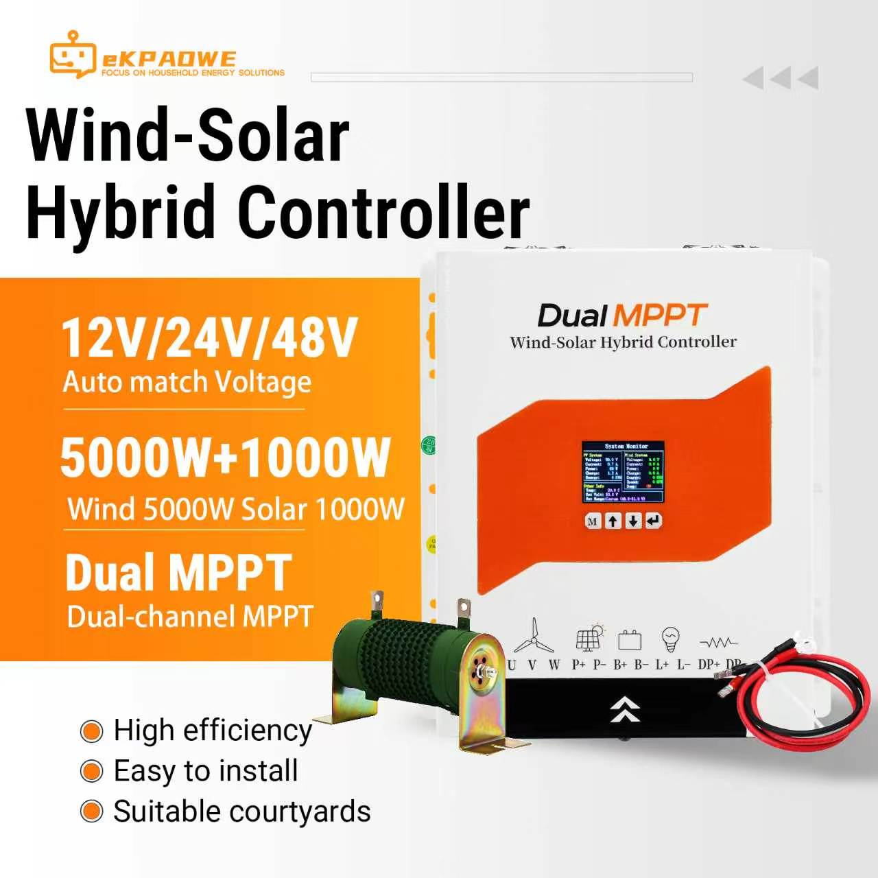 Wind Solar Hybrid Charge Contr – Renewable Energy Wind Solar recenzja i cena