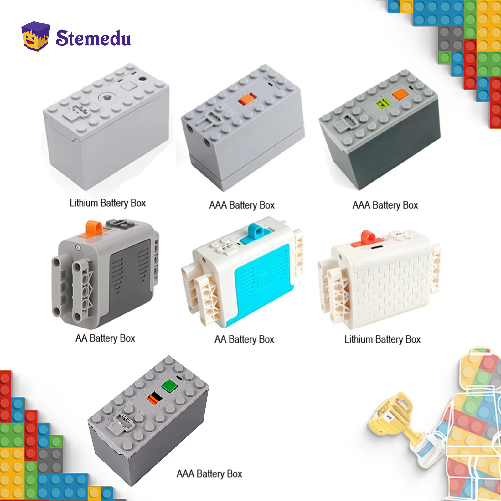 MOC Rechargeable AA /AAA Batte – Renewable Energy Lego recenzja i cena
