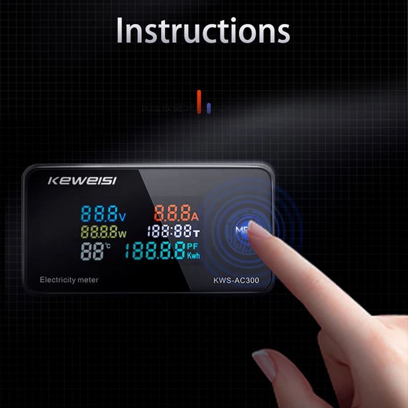 KWS-AC300 AC 50-300V Voltmeter – Renewable Energy Demonstration Kit recenzja i cena