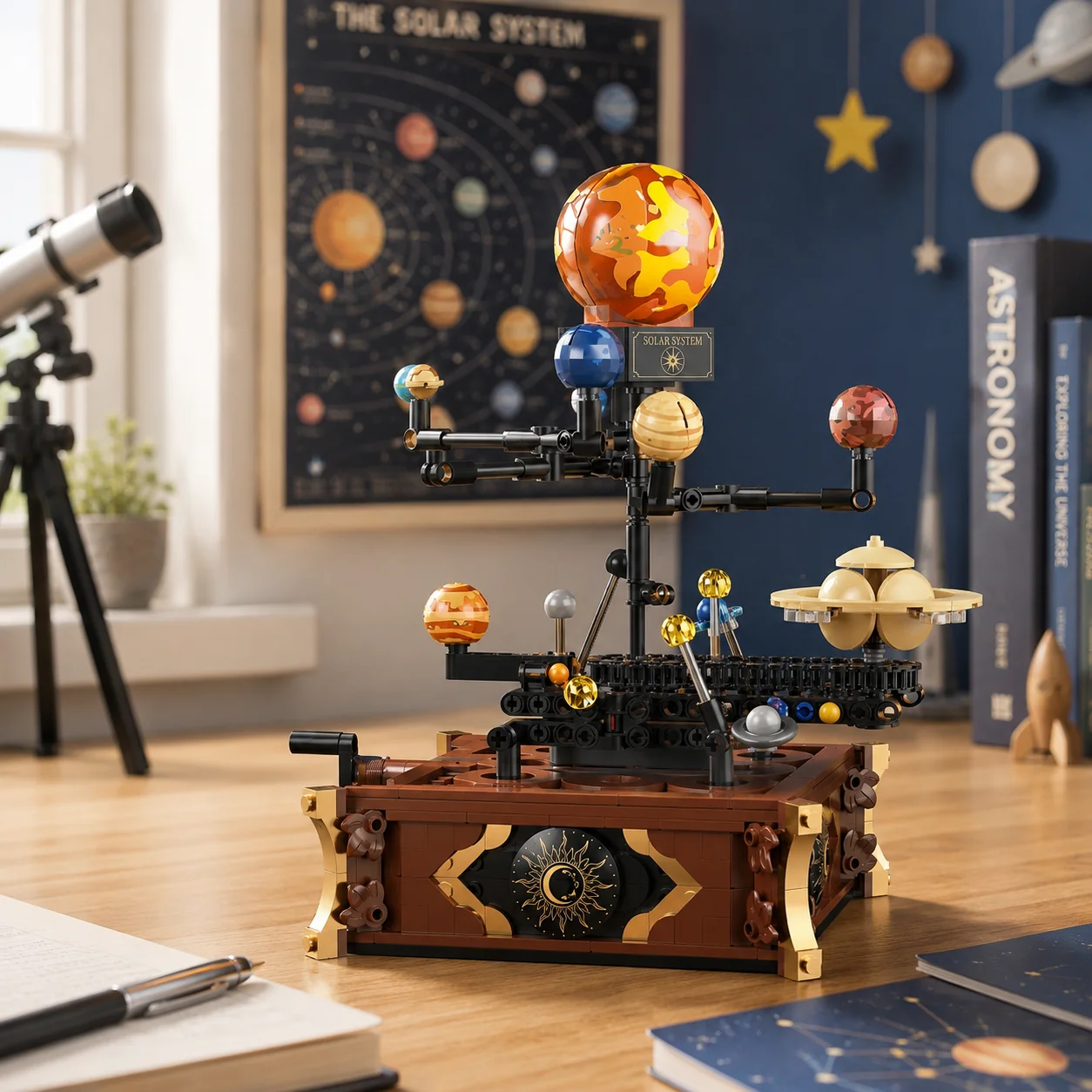 697pcs Classic Space Solar sys – Renewable Energy Lego recenzja i cena
