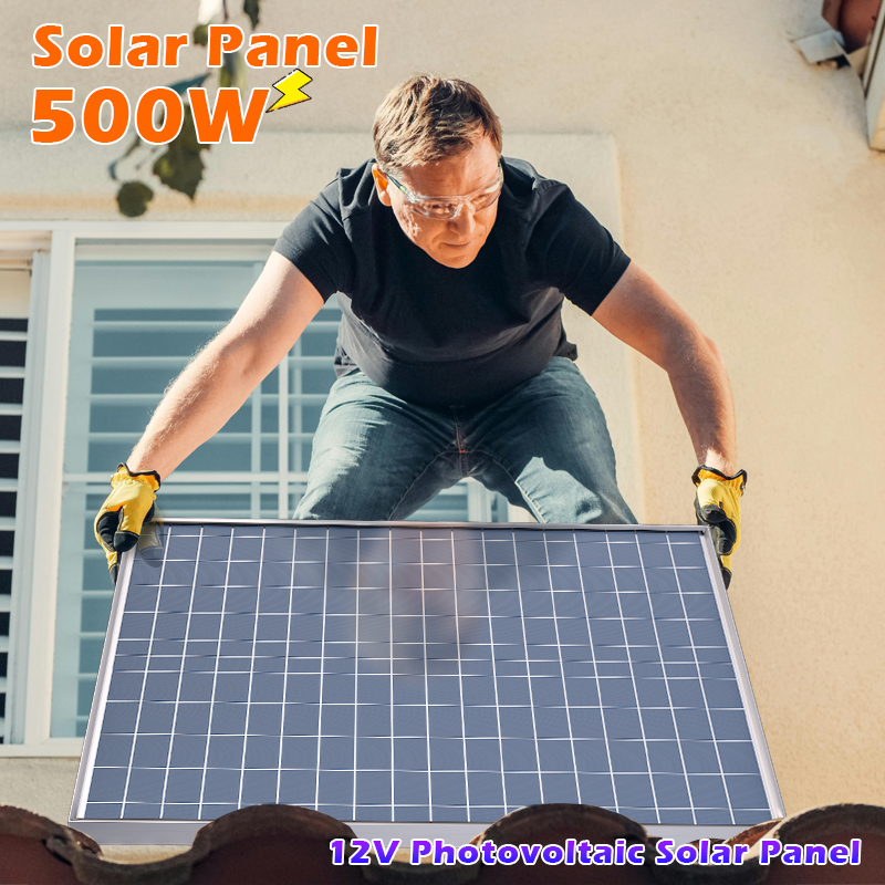 500W 1000W Solar Panel Kit Com – Renewable Energy Generation recenzja i cena