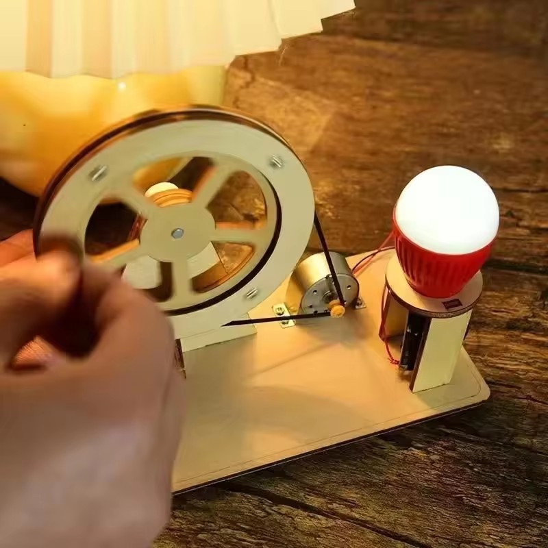 DIY Hand Crank Generator Scien – Renewable Energy Demonstration Kit recenzja i cena