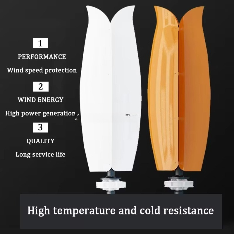 3000W Efficient Tulip/Rose VAW – Renewable Energy Wind Solar recenzja i cena