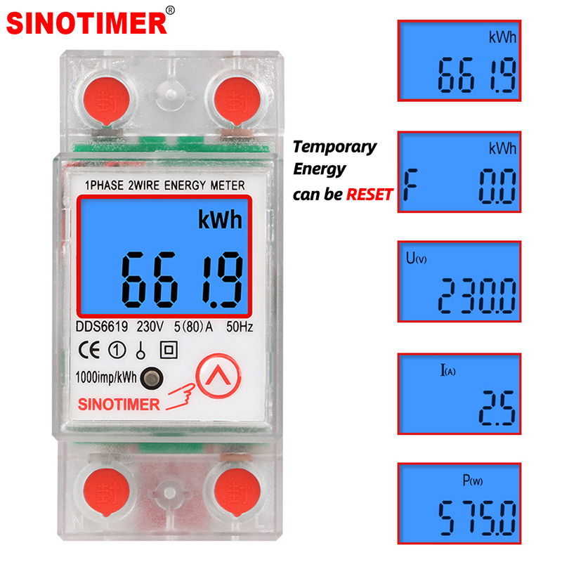 Din Rail LCD Digital Backlight – Renewable Energy Demonstration Kit recenzja i cena
