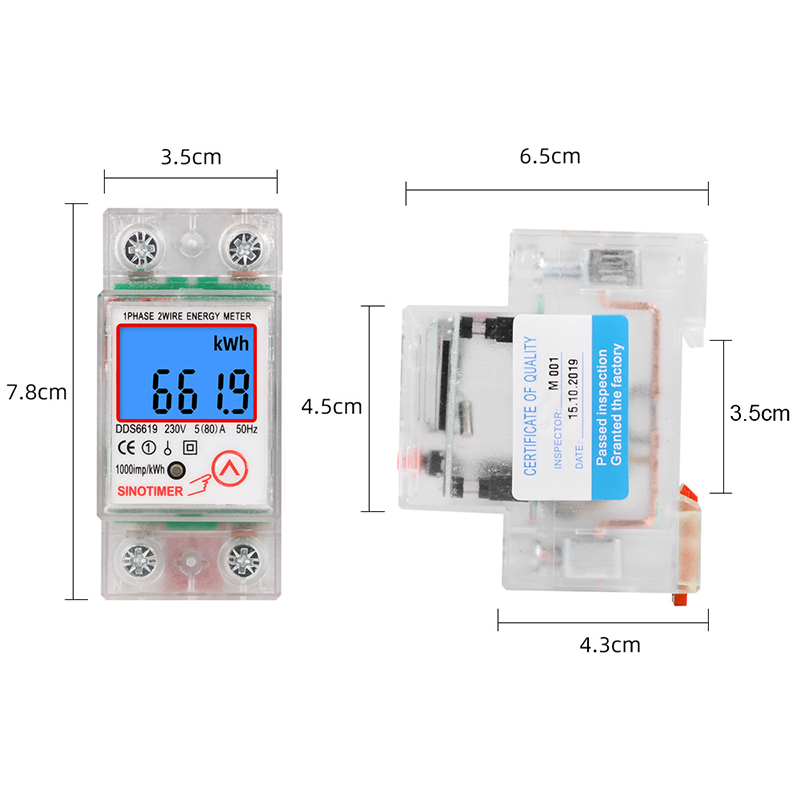 Din Rail LCD Digital Backlight – Renewable Energy Demonstration Kit recenzja i cena