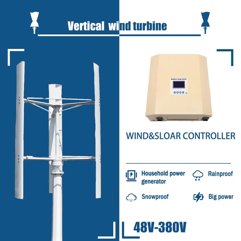 Wind Turbine 10KW 15KW 12V-380 – Renewable Energy Wind Solar recenzja i cena