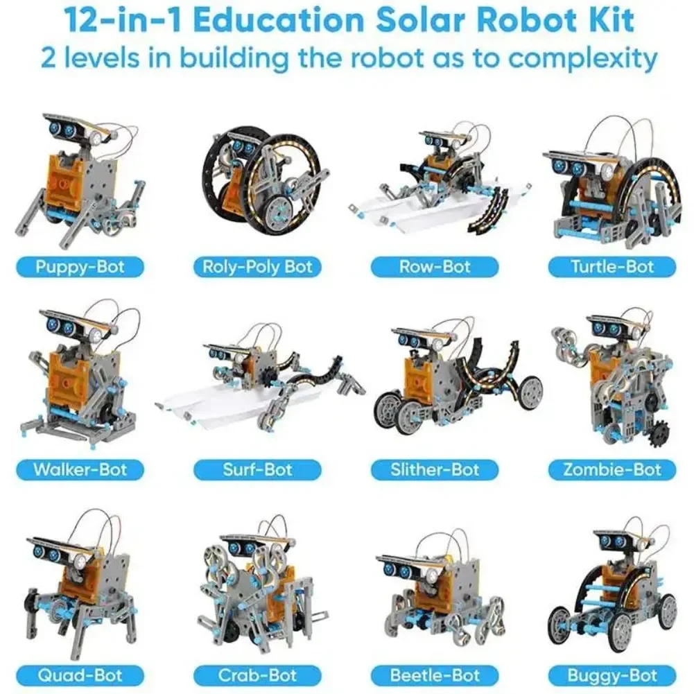13 in 1 Solar Powered Robot Sc – Renewable Energy Lego recenzja i cena