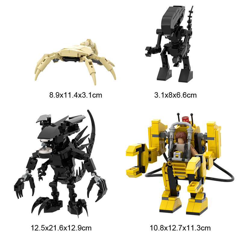 549PCS Aliened Facehugger Alie – Renewable Energy Lego recenzja i cena